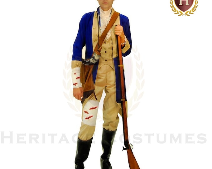 Deborah Sampson Colonial Girls' Revolutionary War Uniform Costume