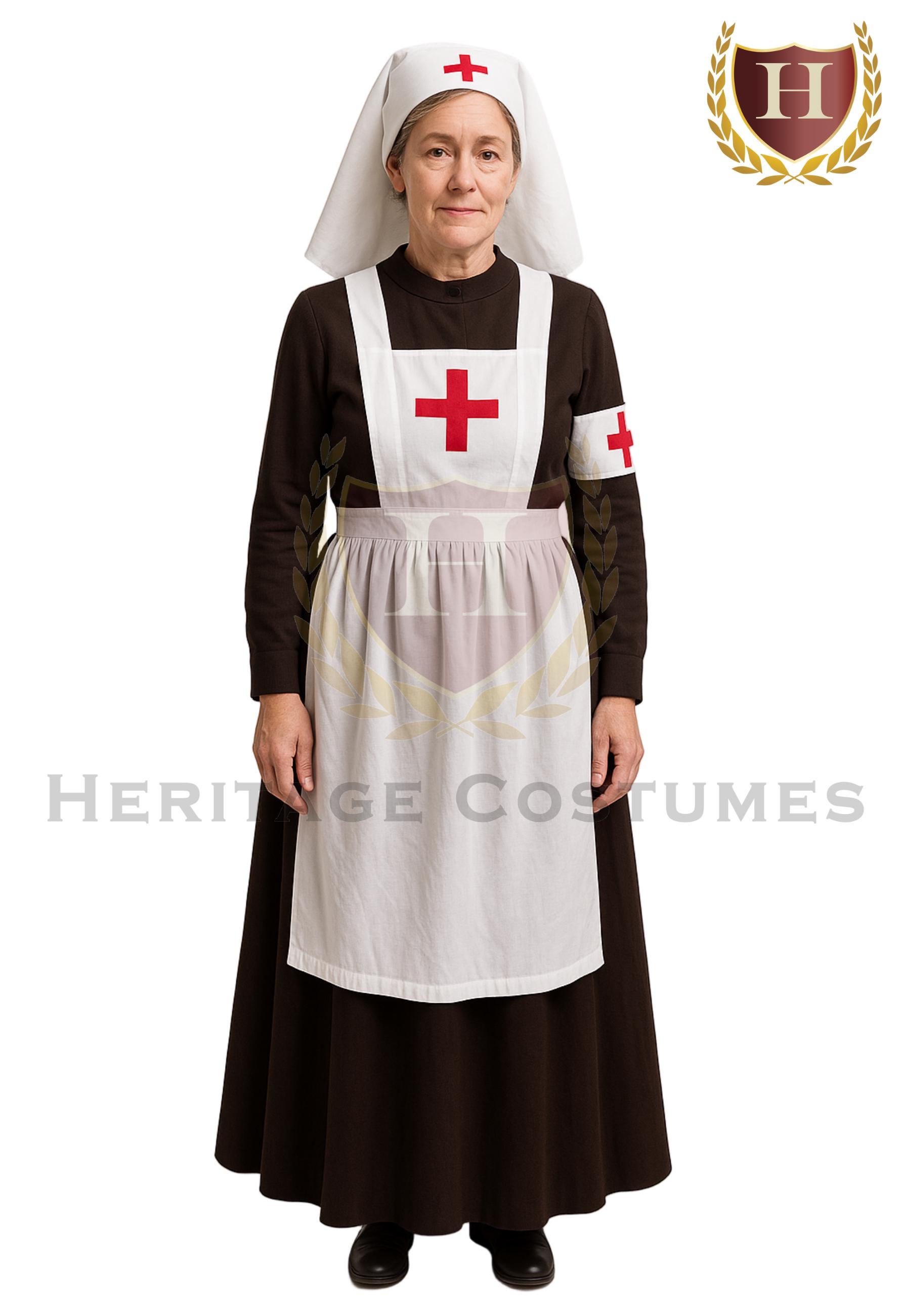 Victorian Women's Day Dress – Civil War Nurse Costume & Historical