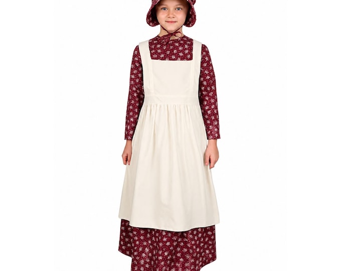 American Frontier, Pioneer Girl, Civil War Quality Children's Dress