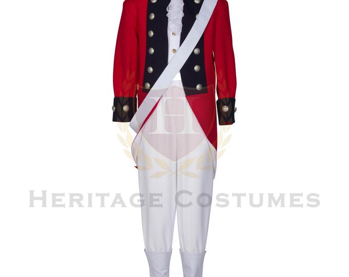 Children's Thomas Gage British Revolutionary War Uniform