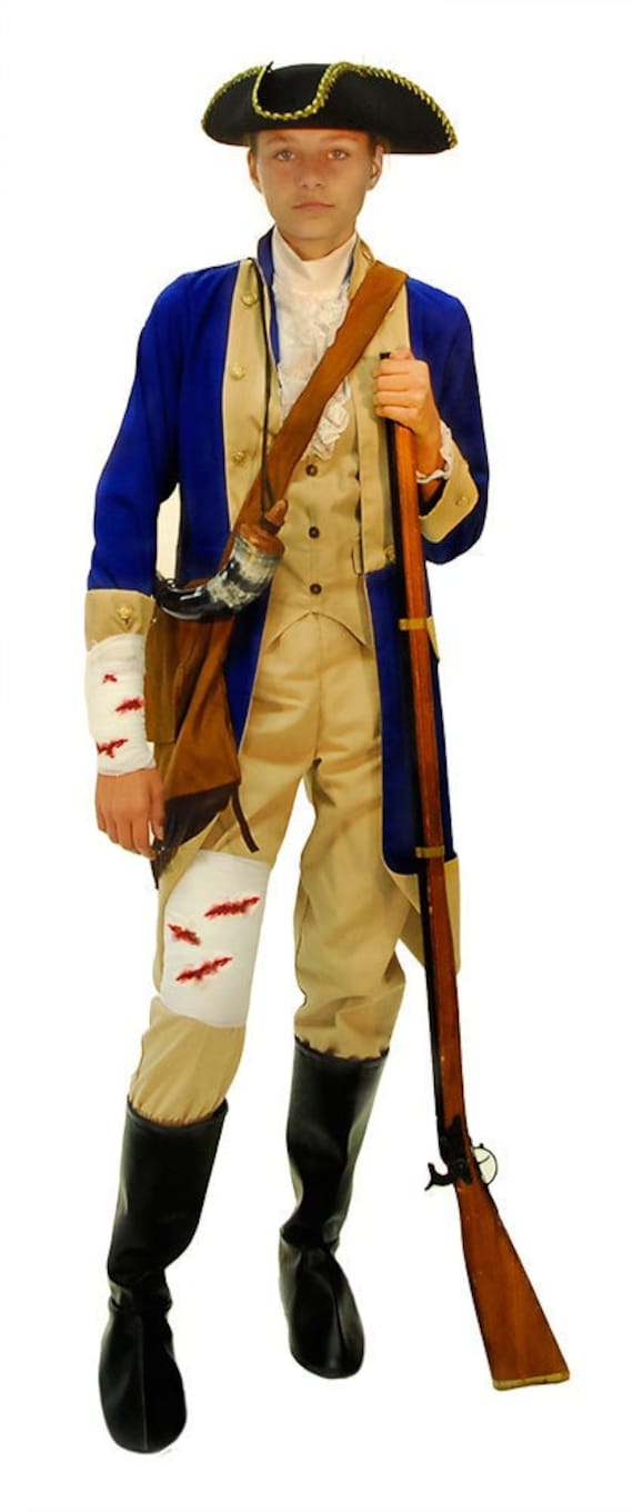 Deborah Sampson Disfraz de uniforme de guerra revolucionaria