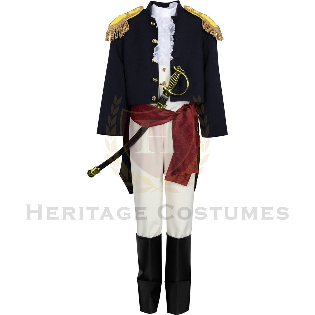 Children's Andrew Jackson Military Uniform Etsy