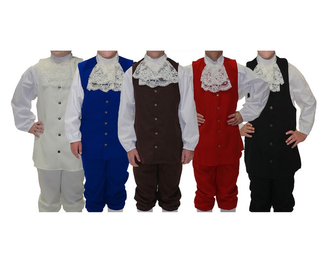 Colonial Children's Vest and Jabot Set