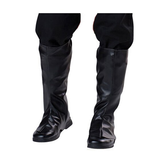 Shotgun Boots Men/'s Size 10D genuine Civil War Reenactment Black leather cosplay