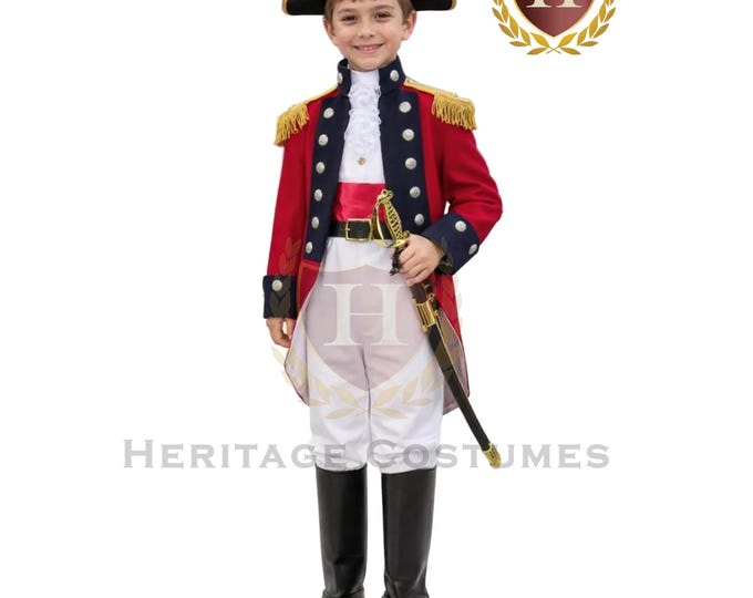 Deluxe Children's Sir Henry Clinton Uniform
