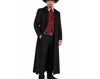 19th Century Victorian Rifle Frock Coat, Tombstone Coat