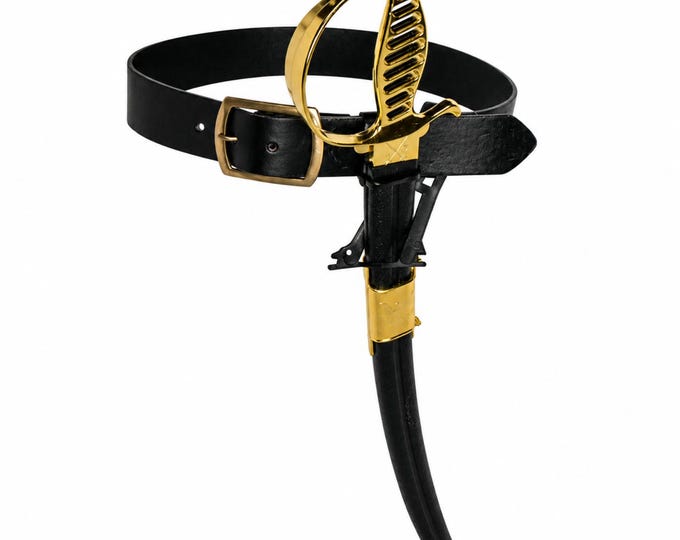 Colonial Officer Sword and Belt Set
