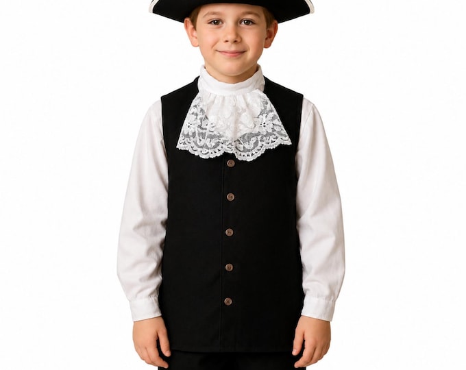 Colonial Children's Vest and Jabot Set