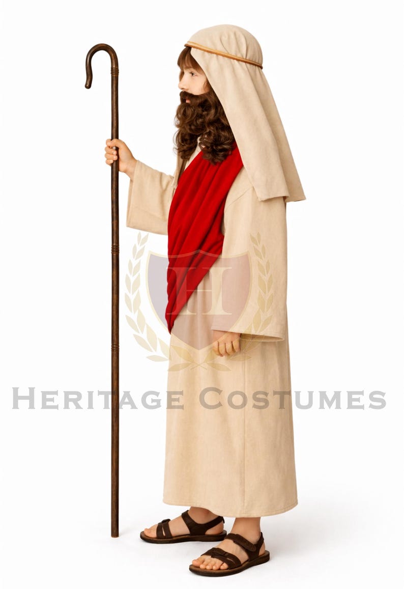 Good Shepherd Children’s Biblical Costume – Nativity Shepherd Outfit - Etsy