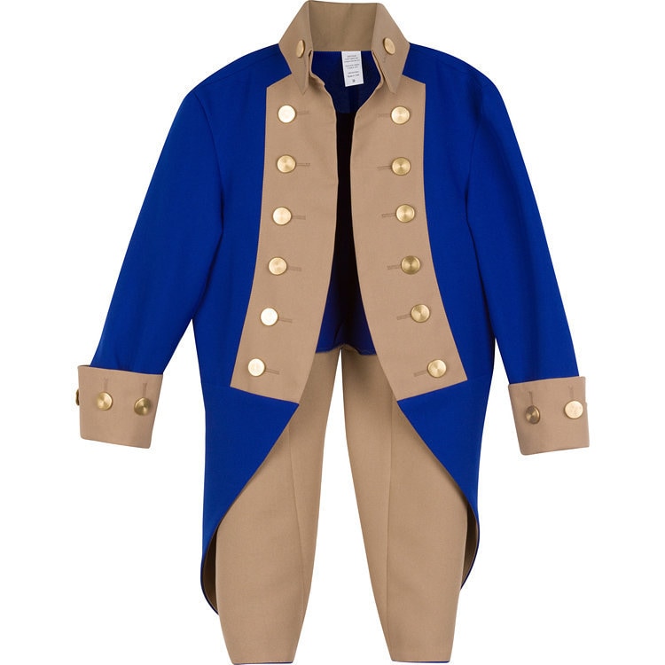 Deluxe Children's American Revolutionary War Officer's Jacket