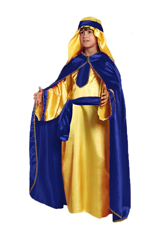 King Melchior Costume Blue Child King Melchior Costume Blue Child