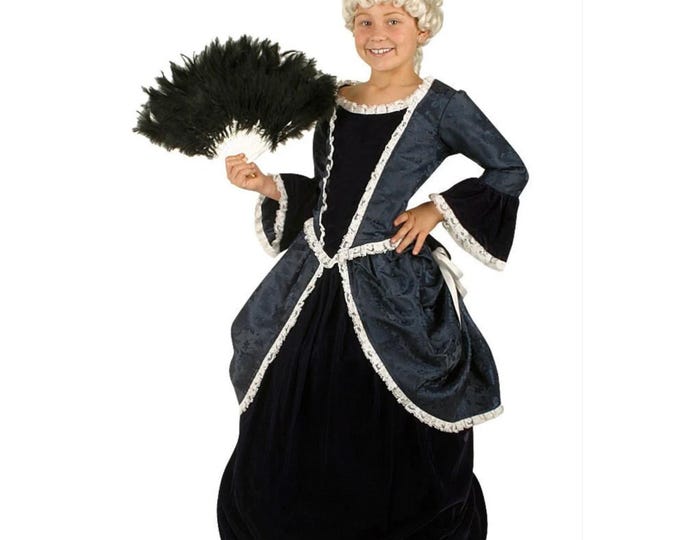 Martha Washington Children's Colonial Costume Dress