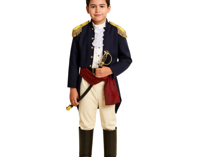 Children's Andrew Jackson Military Uniform