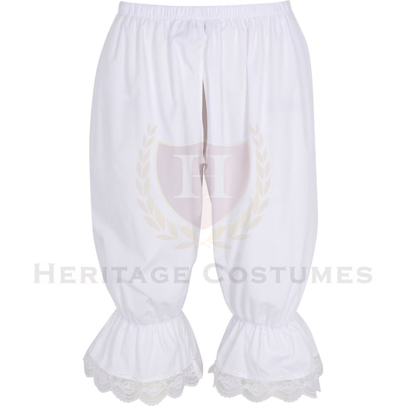 Victorian Split-drawer Bloomers, White Pantaloons - Etsy