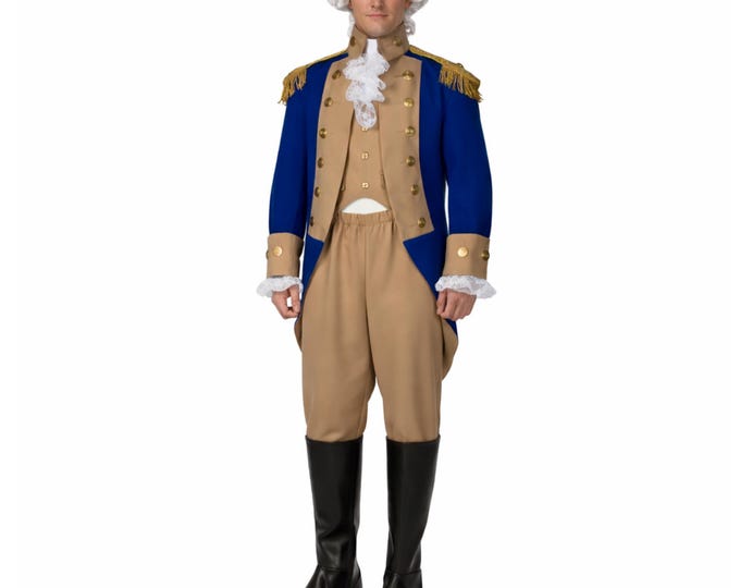 George Washington Adult Continental Army Commander Costume