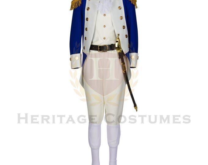 Deluxe Children's John Barry Revolutionary War Uniform