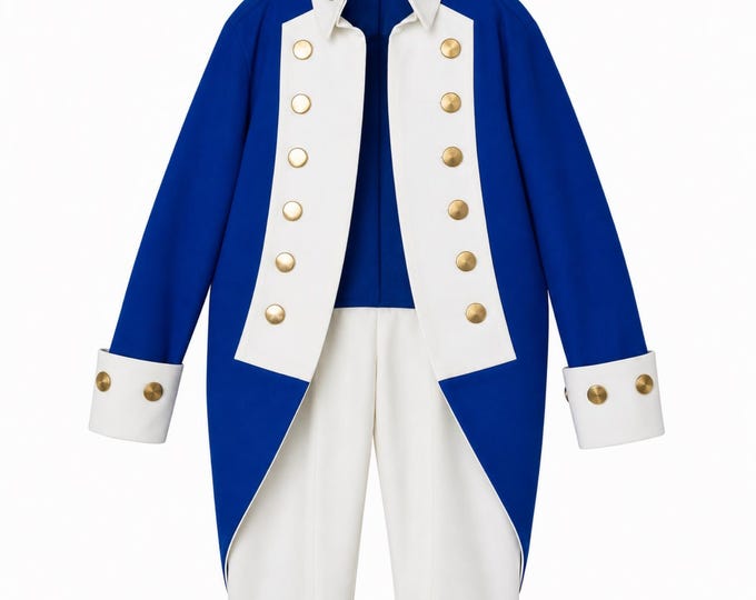 Children's Revolutionary War Uniform Jackets, Kids' Colonial Soldier Uniform Jackets