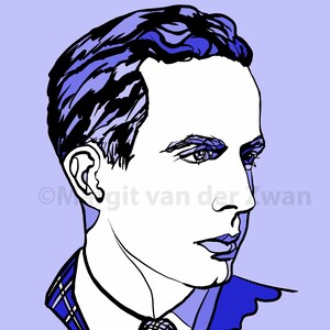 Samuel Barber Composer Portrait Poster High quality Print Adagio Platoon Concerto Orchestra Music Musician Gift