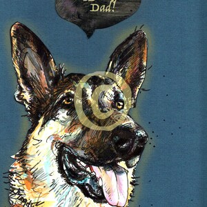 Custom pet portrait, handmade, original artwork. Pet portraits make brilliant presents for a friend or yourself.