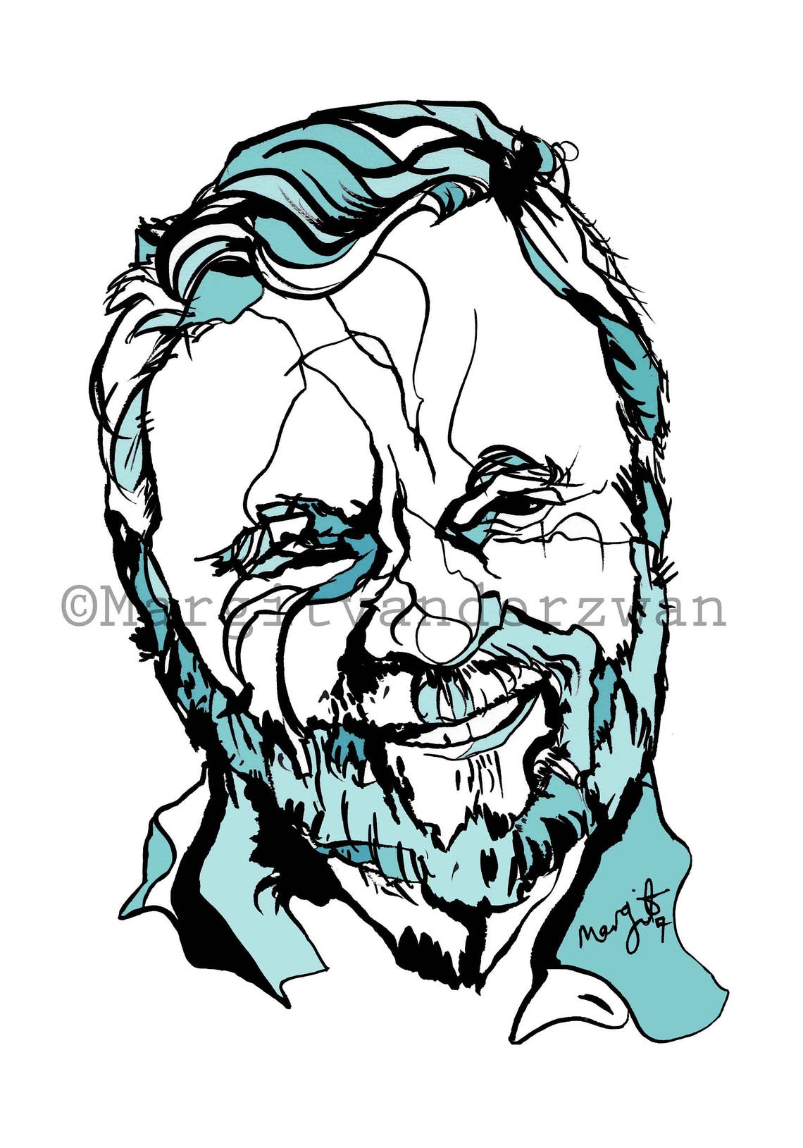 Stephen Sondheim Ink Portrait of American Composer Music - Etsy