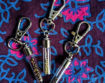 Guerilla Gardening Seed Keychain for the Pollinators