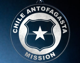 Chile Antofagasta Mission Bombka świąteczna | Prezent dla misjonarza LDS