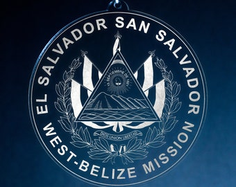 El Salvador San Salvador West - Opdracht Belize Kerst Ornament | LDS-zendingscadeau