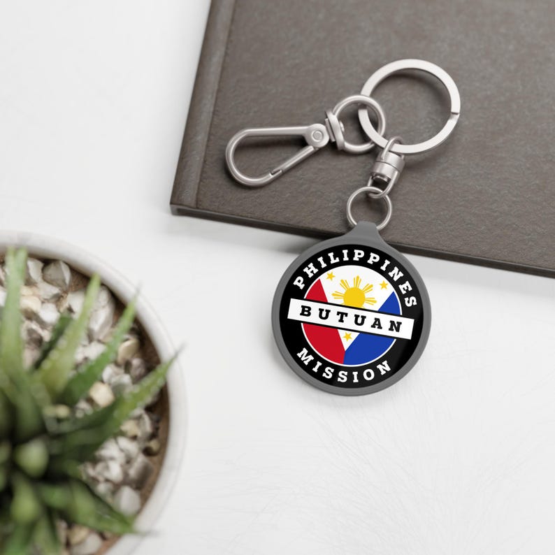 Philippines Butuan Mission LDS Missionary Gift Keyring Bag Zipper Charm ...