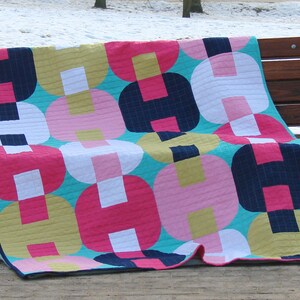 Jams and Jellies Quilt 54x81 inches PDF pattern