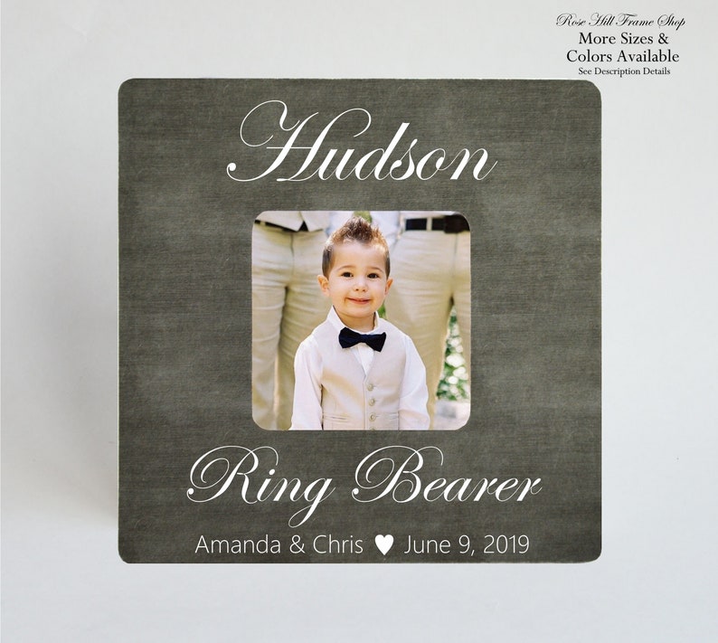 Ring Bearer Gift Picture Frame Groomsmen Proposals Groomsmen Gifts Ring Bearer Nephew Frame Ring Bearer Ask Ring Bearer Proposal