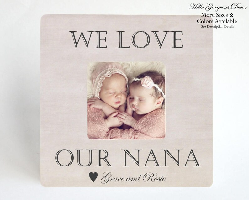 Mother's Day Gift Nana Frame Gift Personalized Nana We Etsy