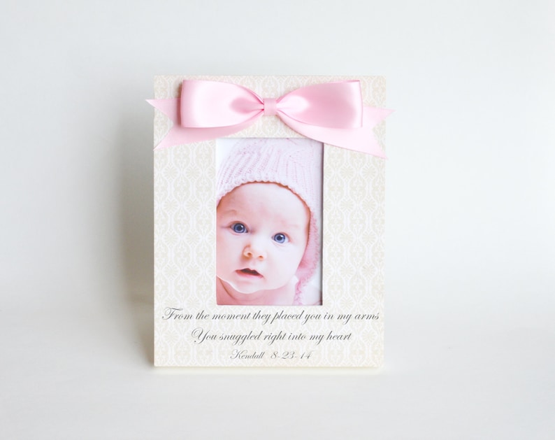 Personalized Japan Maker New Baby free Picture Frame Gift The They From Moment Placed