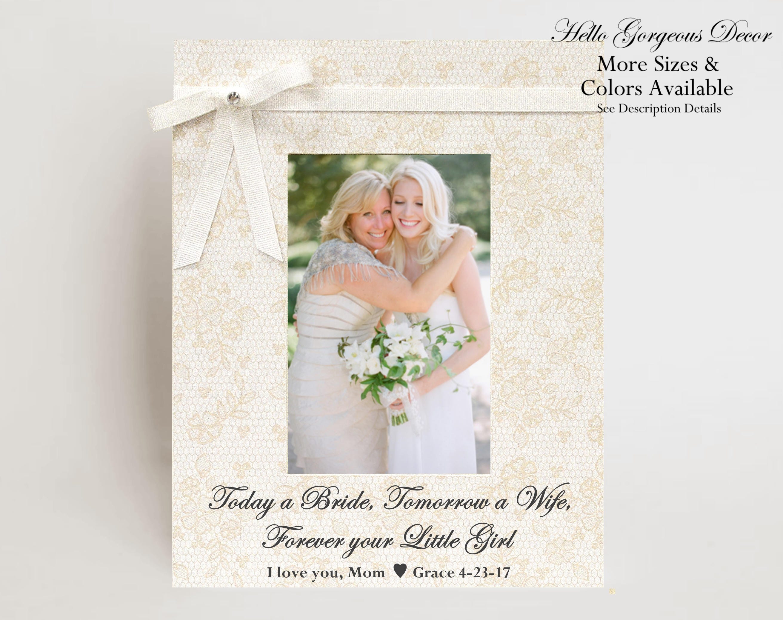 Special Gifts From Mom To Bride / Daughter wedding gift from Mom ill love you forever bride ... - Our picks include new mom gift baskets, the best women's pajamas, weighted blankets for adults, and more.