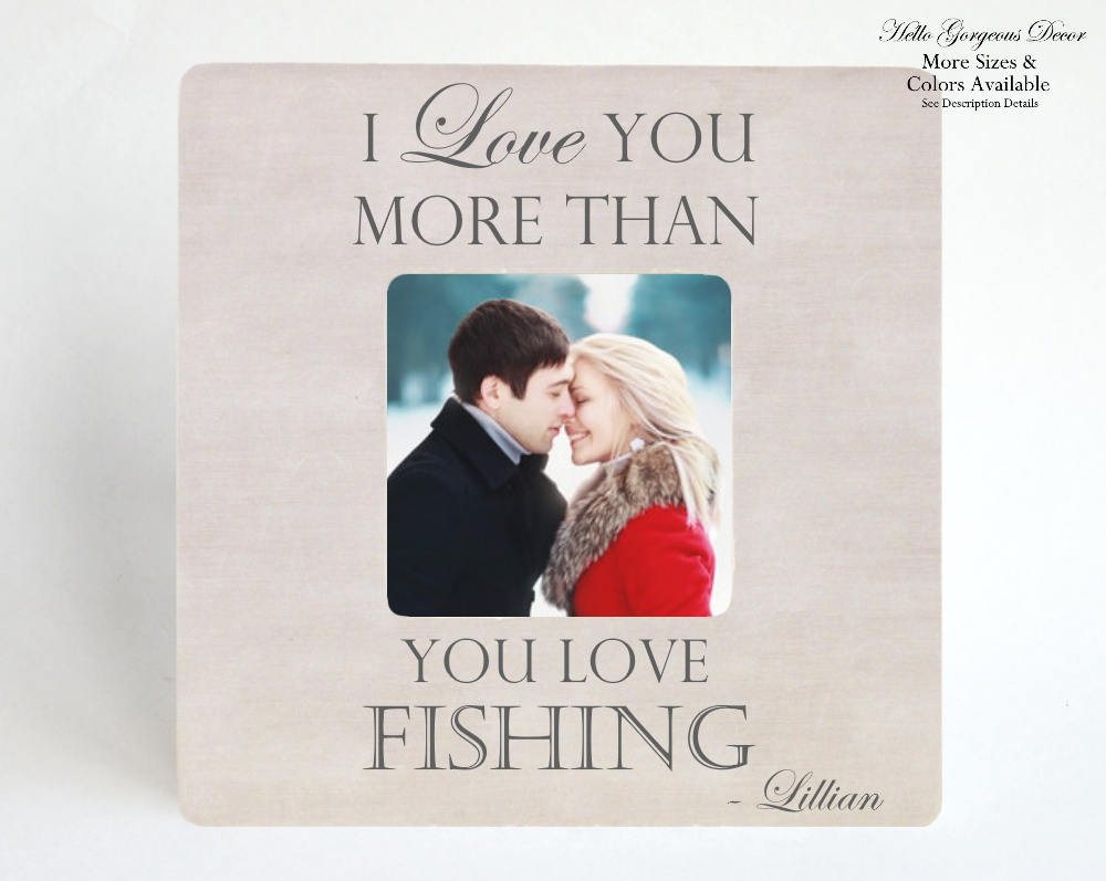 Valentine S Day Gift For Him Personalized Picture Frame