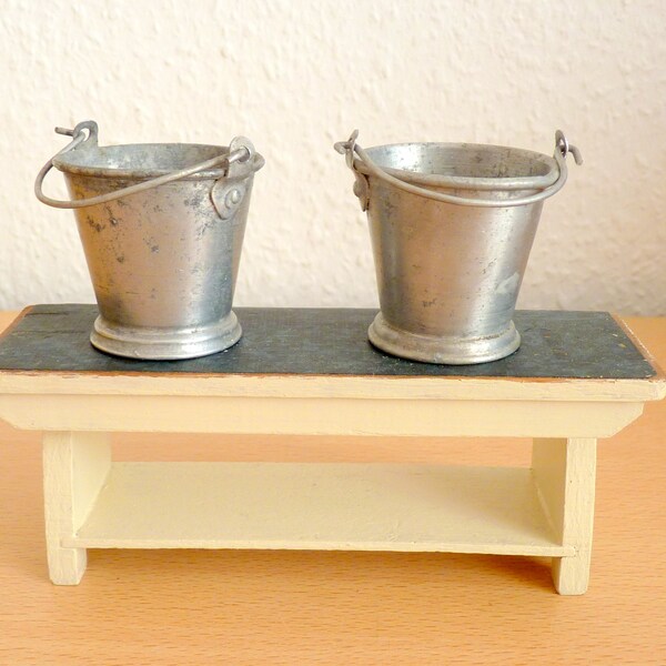 Antique Bucket Bench Etsy