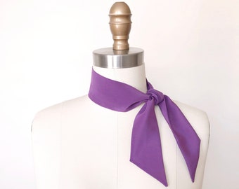 purple neckerchief