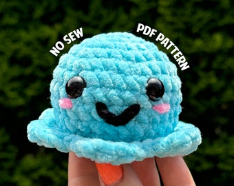 Octopus Baby Crochet Pattern, No Sew Crochet Pattern, DIGITAL DOWNLOAD