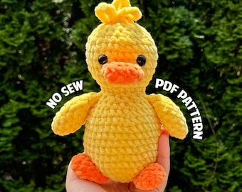 Duck Häkelanleitung, Nr. Sew, Häkelanleitung, DIGITALER DOWNLOAD