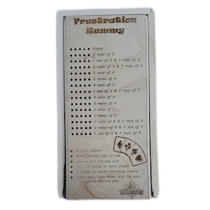 Card Game Frustration Rummy with Storage Box
