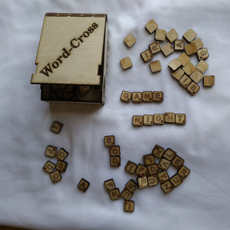 Word Board Game Made From Plywood - Etsy