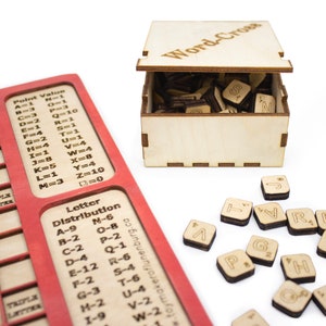 Word Board Game Made From Plywood - Etsy