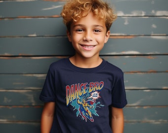 Dance Bro Shirt, Dance Brother Tee, Kids Dance Bro To The Rescue T-shirt, Dance Brother Superhero Youth Short Sleeve Tee, Super Dance Bro