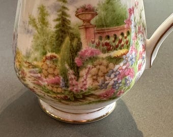 Royal Albert C.1935 KENTISH ROCKERY PATTERN Tea Cup & Saucer Fine