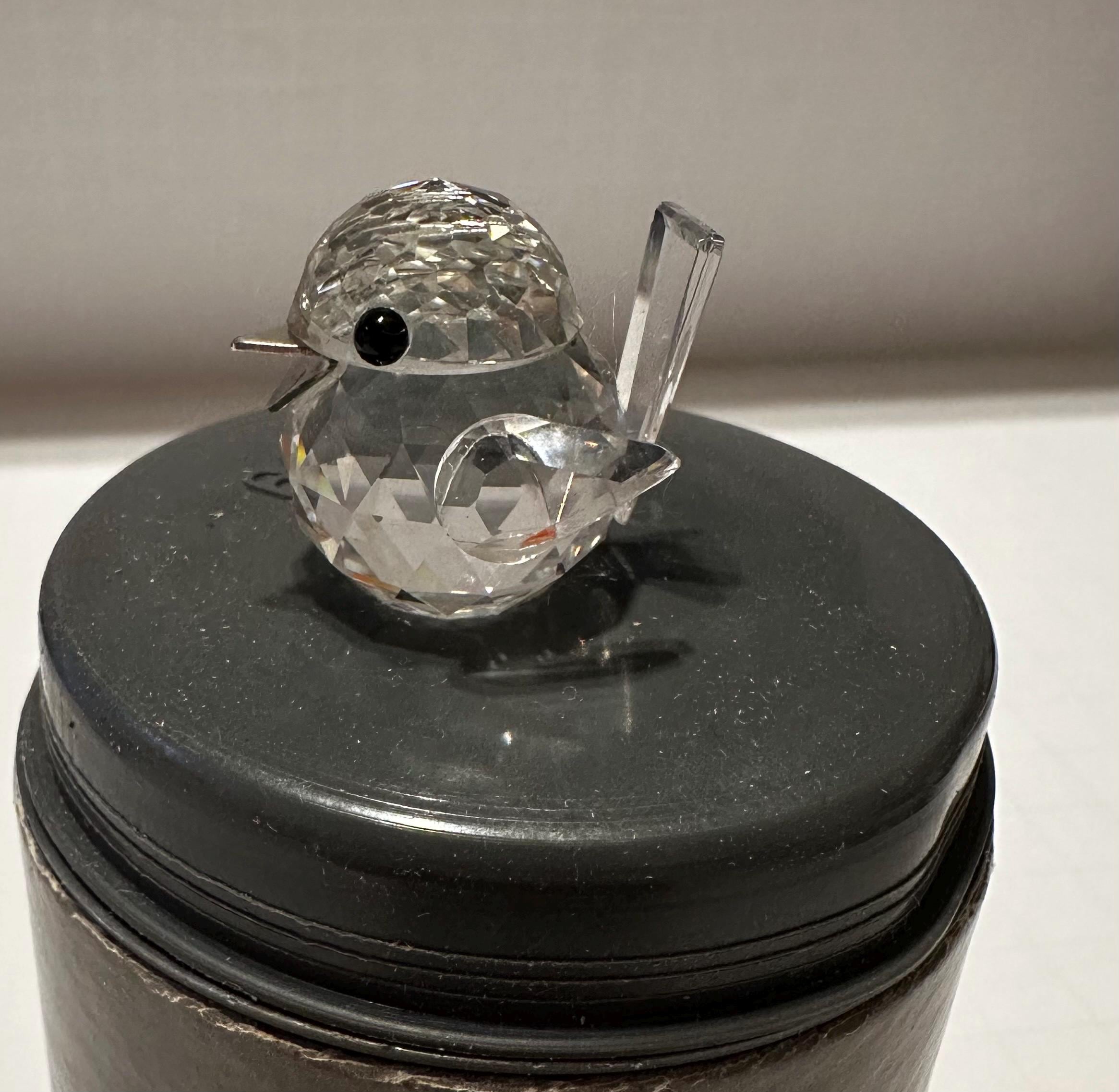 Swarovski Crystal Sparrow Bird #7650 Austria Original Box - Etsy