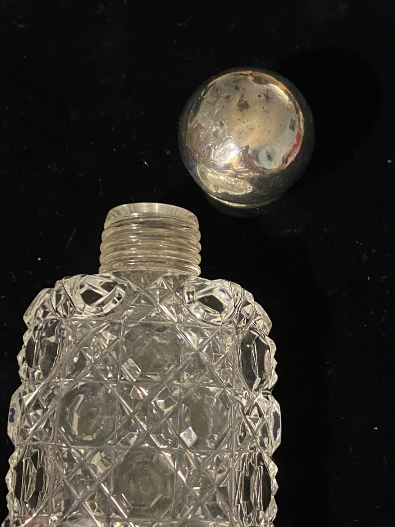 Antique American Brillant Cut Glass Lay Down Perfume Bottle 8 Etsy