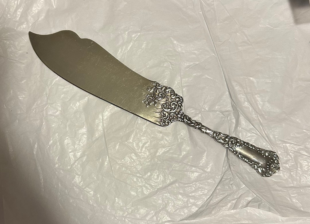 Antique Silver Plated Ice Cream Knife yale by Simpson Etsy