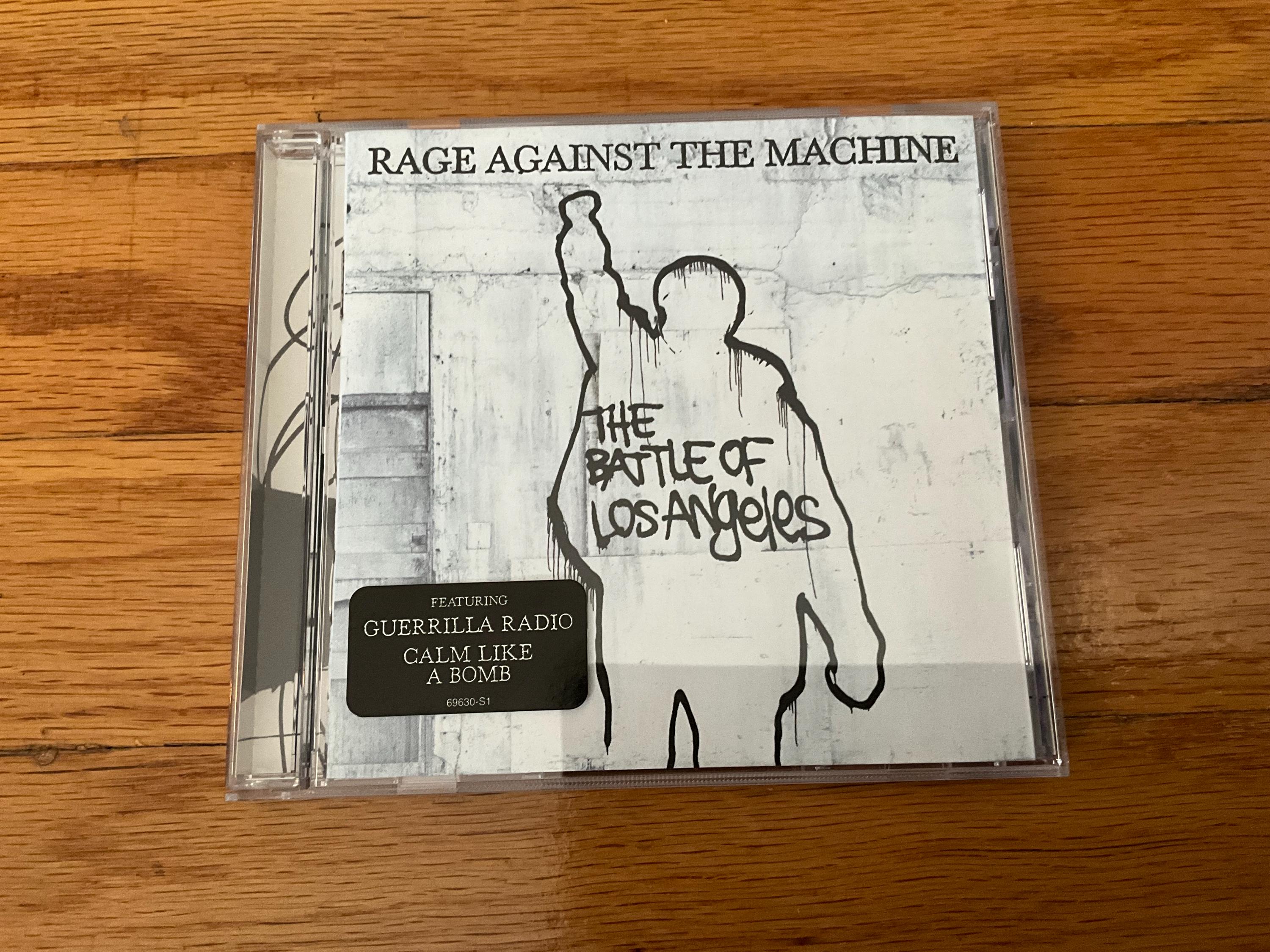 Rage Against the Machine “battle of Los Angeles” Cd With Hype