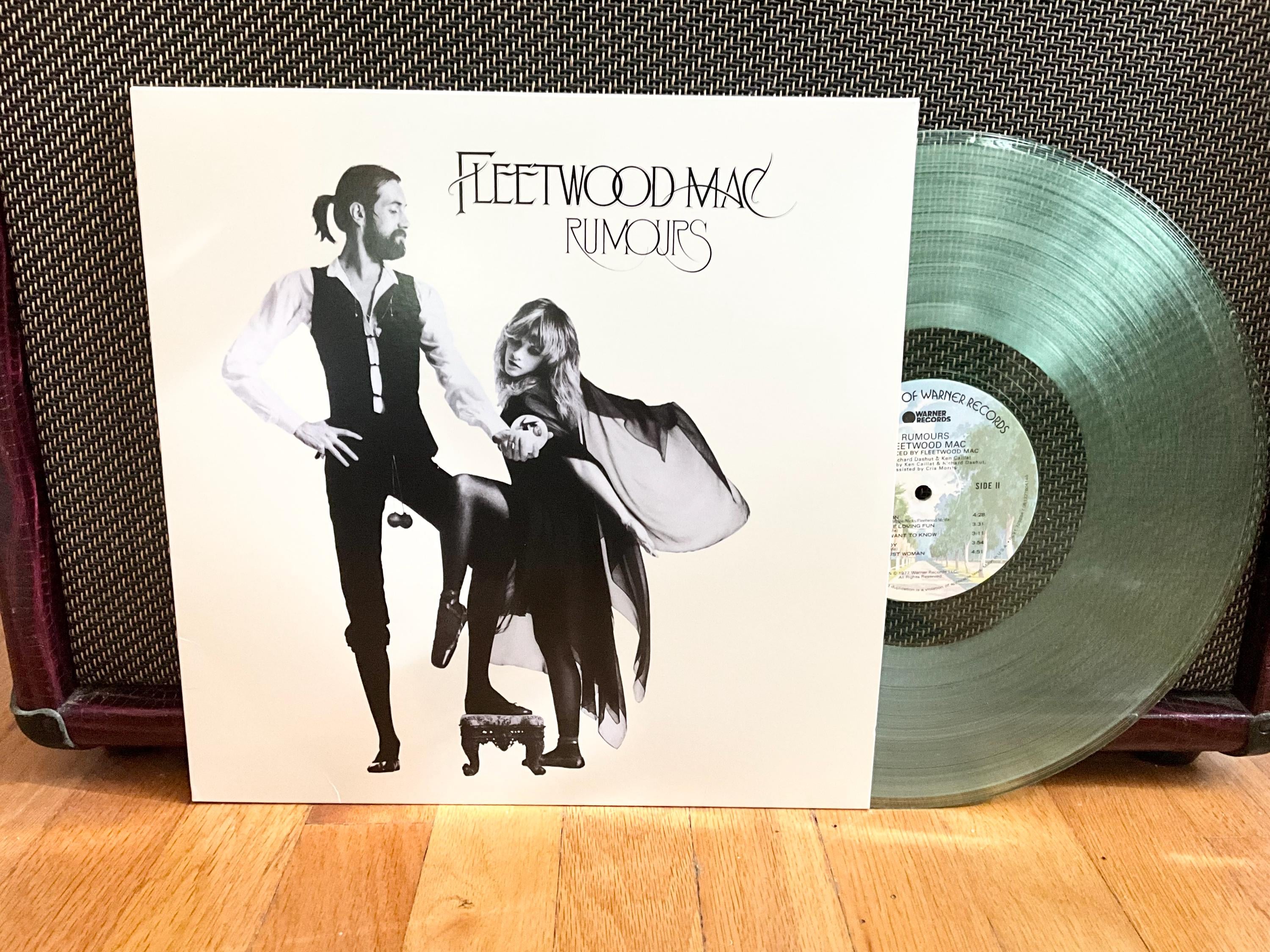 Fleetwood Mac “rumours' Coke Bottle Clear Vinyl Reissue - Etsy