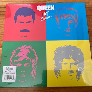Queen “hot Space” LP Half Speed Mastered Yellow Vinyl Sealed - Etsy