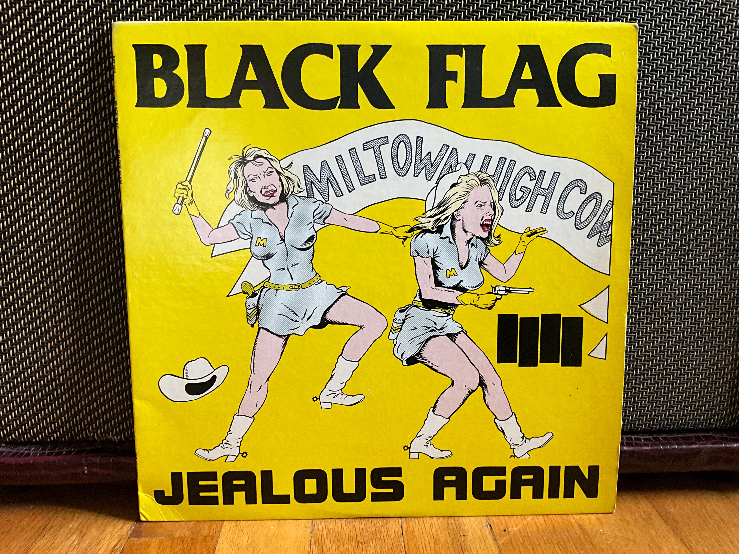 Black Flag “jealous Again” EP SST Records Vinyl Record - Etsy